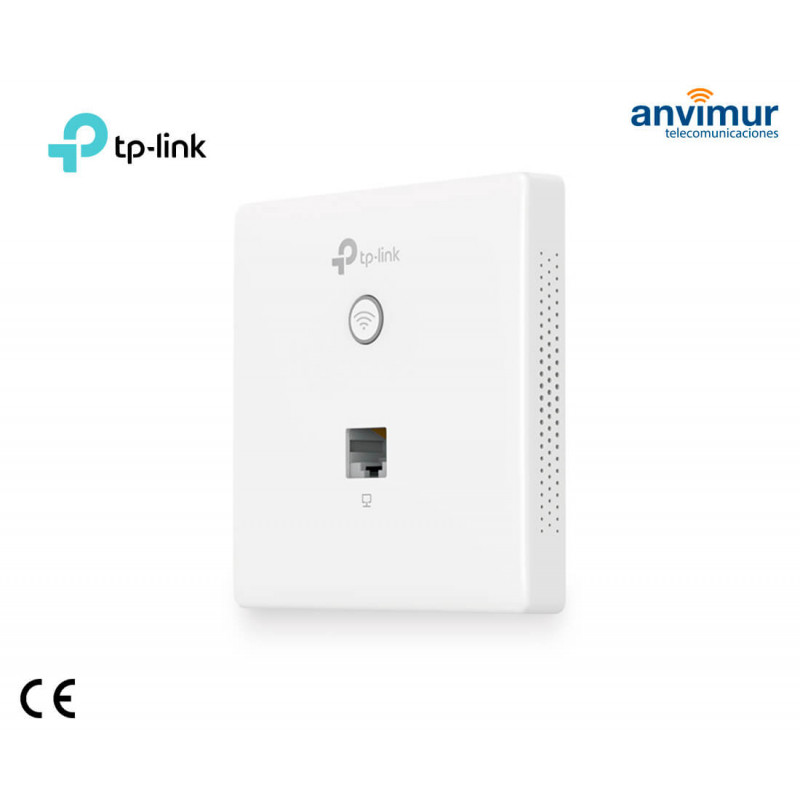 EAP115-Wall, 300Mbps Access Wall-Plate Anvimur | Wireless N Point TP-LINK 