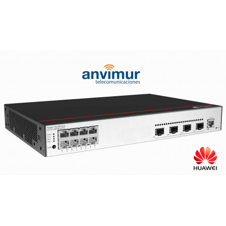 Switch 8 Puertos Giga-T con 4 puertos GE SFP (AC) PoE+ | Huawei